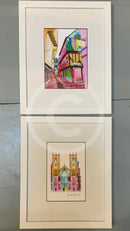 York Minster and York Shambles by Ilona Drew framed prints 
