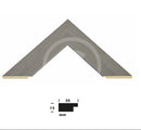 Medium grey groove frame 