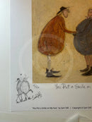 You Put a Smile on My Face, Gallery Remarque Edition by Sam Toft - Mounted - Limited Edition Print