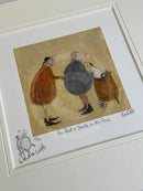 You Put a Smile on My Face, Gallery Remarque Edition by Sam Toft - Mounted - Limited Edition Print
