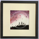 Zombie Apocalypse, Blood Moon, Viking Marauders by Mark Braithwaite framed