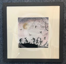 Zombie Apocalypse Harvest Moon Freshers Feast By Mark Braithwaite 300X300Mm Black Frame Band A