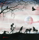 Zombie Apocalypse, Wolf Moon Uprising by Mark Braithwaite