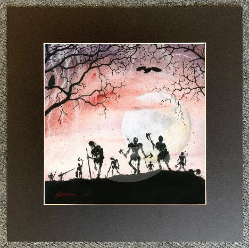 Zombie Apocalypse, Worm Moon, Viking Invaders Rise by Mark Braithwaite