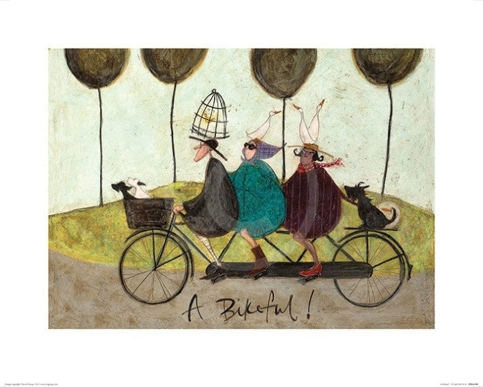 A Bikeful! by Sam Toft