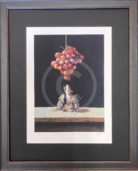 A Determined Bunch by Anthony Marn Framed