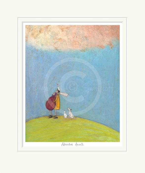 Adventure Awaits Limited Edition By Sam Toft Mounted