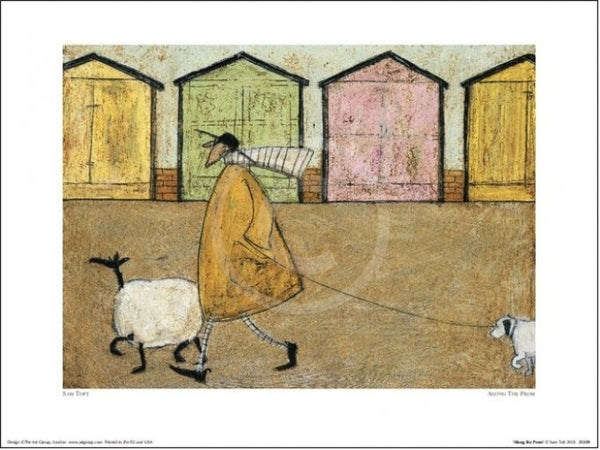 Along The Prom By Sam Toft 400 X 500Mm