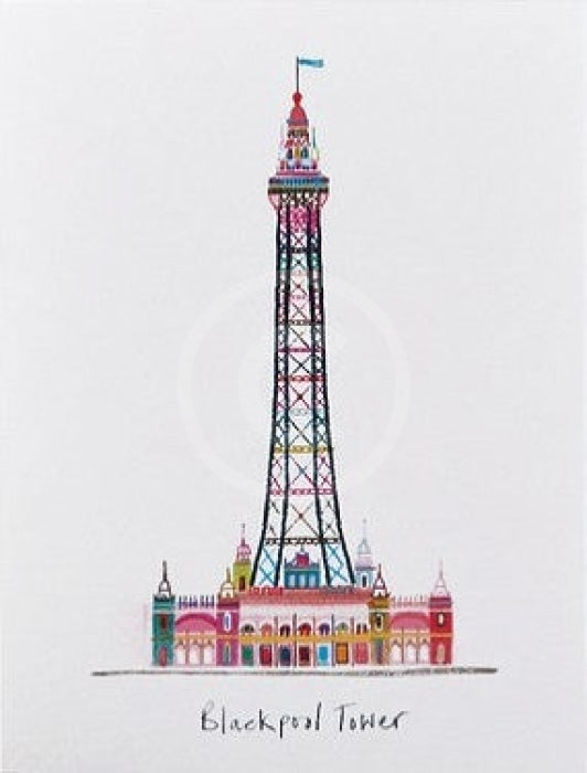 Blackpool Tower By Ilona Drew