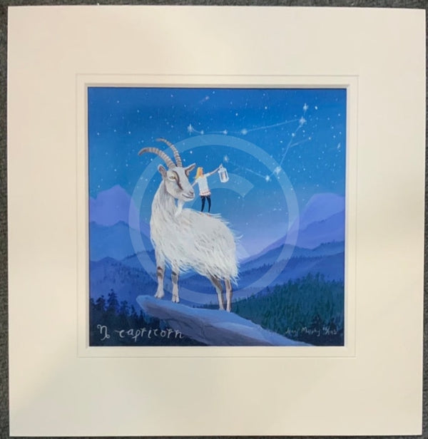 Capricorn - Signs of the Zodiac by Jenni Murphy Limited Edition Print