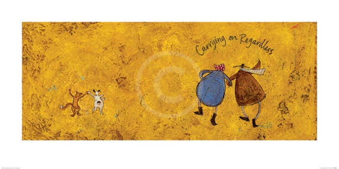 Carrying on Regardless by Sam Toft