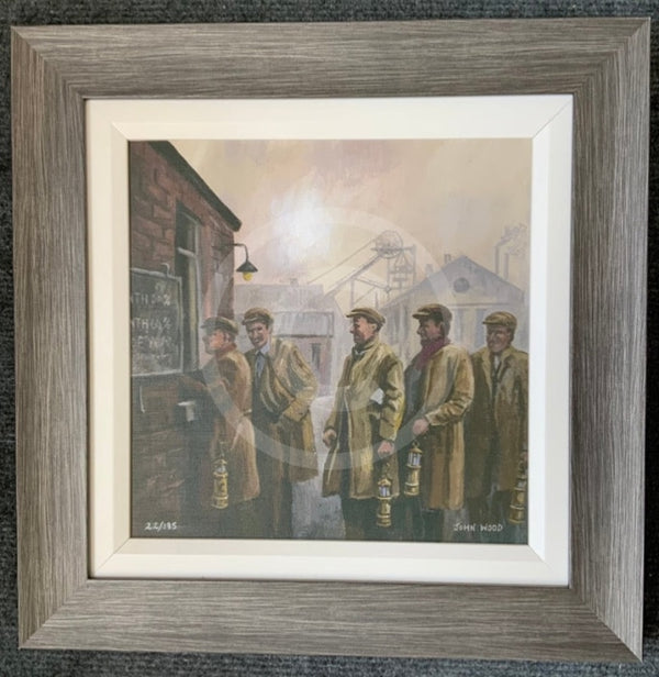 Checking In by John Wood, Framed Limited Edition Print 