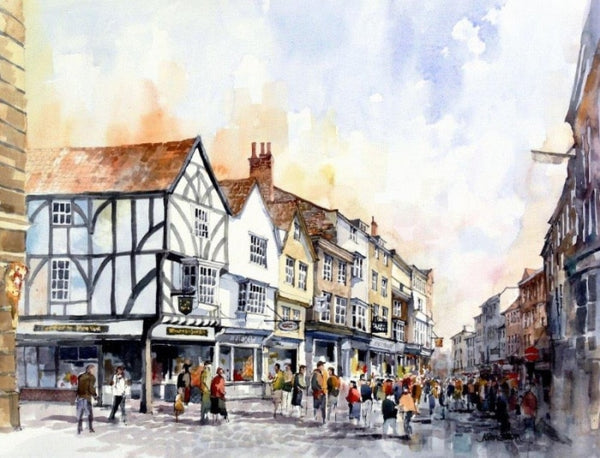 Coney Street, York by John Sibson