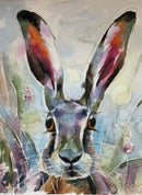 Cottontail  ORIGINAL Watercolour Painting by Susan Leigh