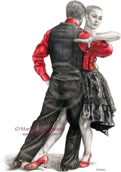 Crimson Tango 1 by Mark Braithwaite
