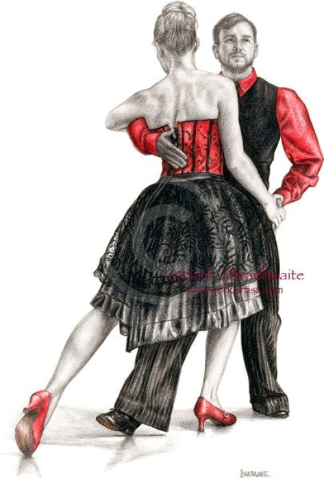 Crimson Tango 2 by Mark Braithwaite