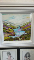 SOLD Moorland Summer (24x24") ORIGINAL PAINTING by Rozanne Bell