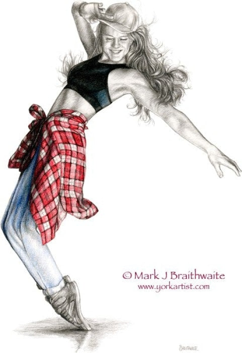 Dancer in the Street 1 by Mark Braithwaite