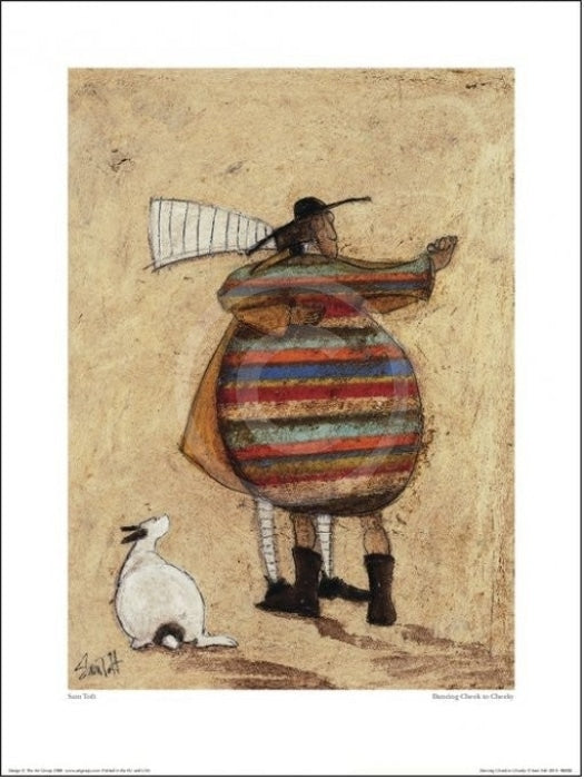 Dancing Cheek To Cheeky By Sam Toft
