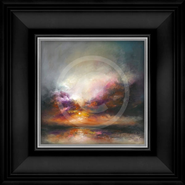 Distant Dawn by Anna Schofield - Framed Handfinished Print