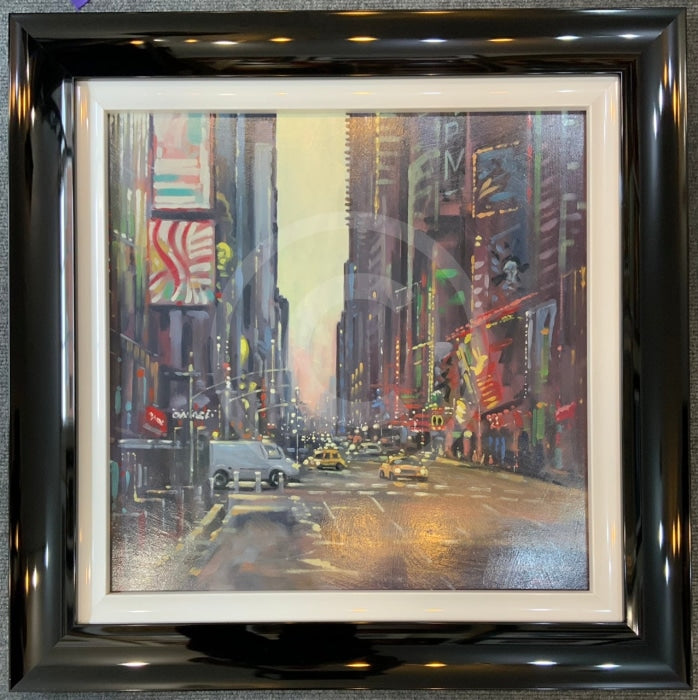 New York (23X23) Original Painting By David Shiers