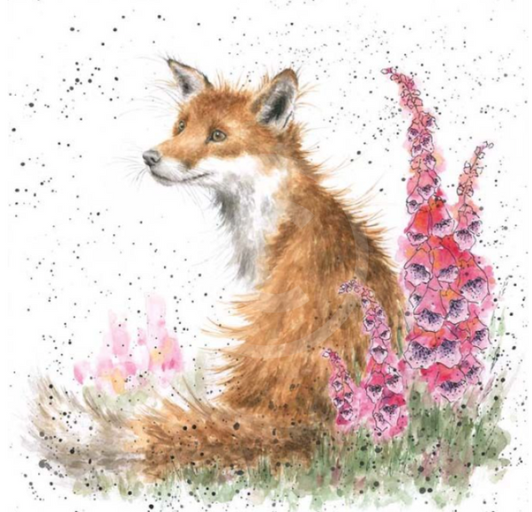 Foxgloves by Hannah Dale