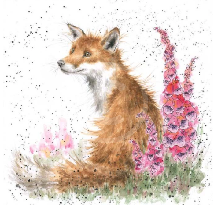 Foxgloves by Hannah Dale