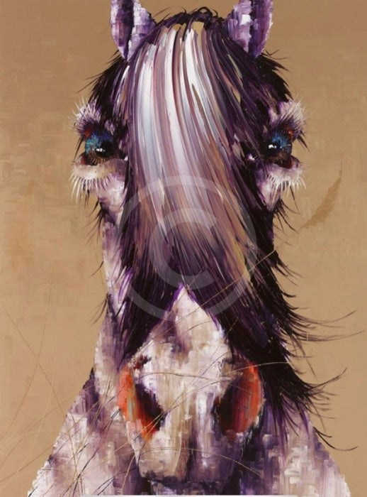 Gazing Not Galloping, Equestrian Horse Print by Amanda Stratford 