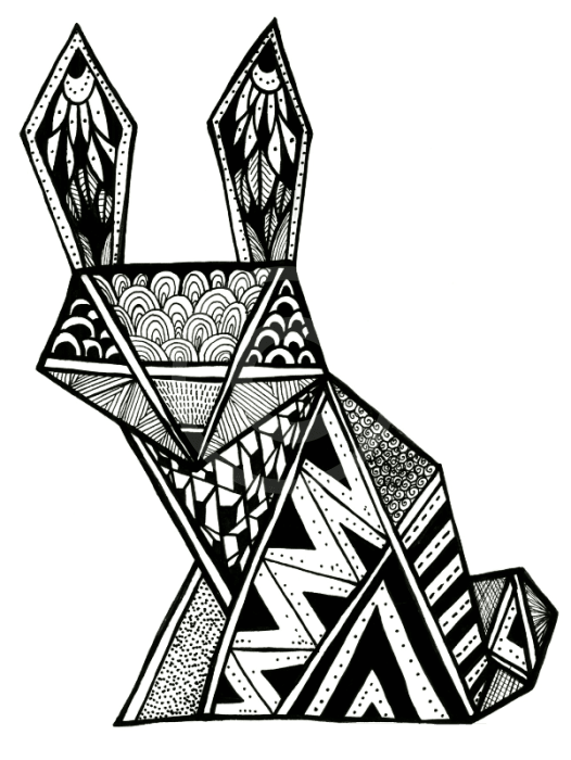 Geo Bunny by Emily Child