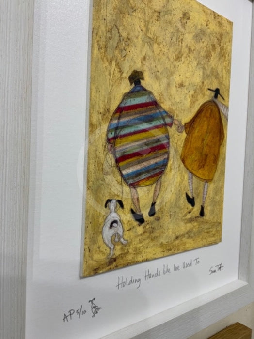 Holding Hands Like We Used To REMARQUE LIMITED EDITION by Sam Toft