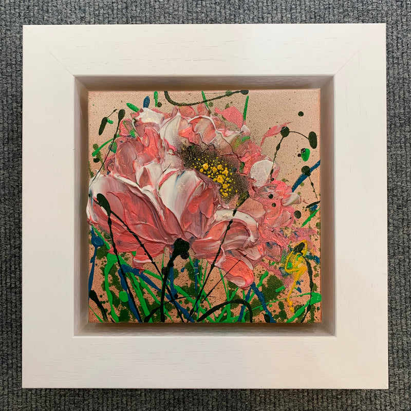Pearly Jam I ORIGINAL floral PAINTING by Claire Sykes