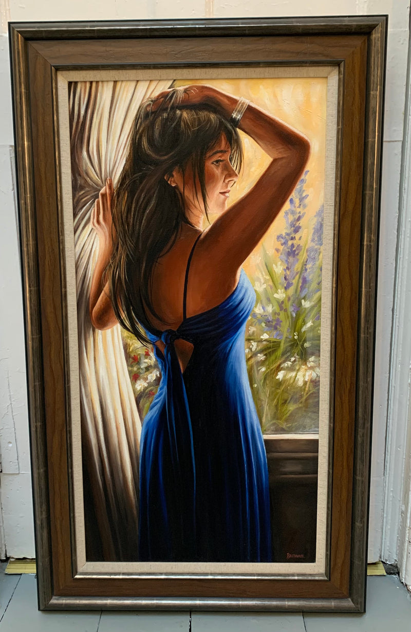 A Room With a View 3 - Original Oil Painting by Mark Braithwaite