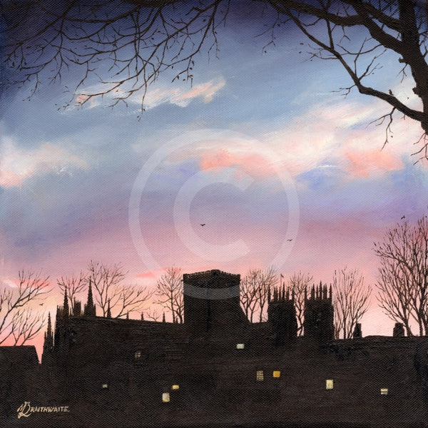 Indigo Skies, York Minster from St John Street by Mark Braithwaite