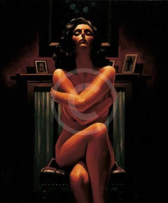 Just The Way It Is By Jack Vettriano Mounted Miniature