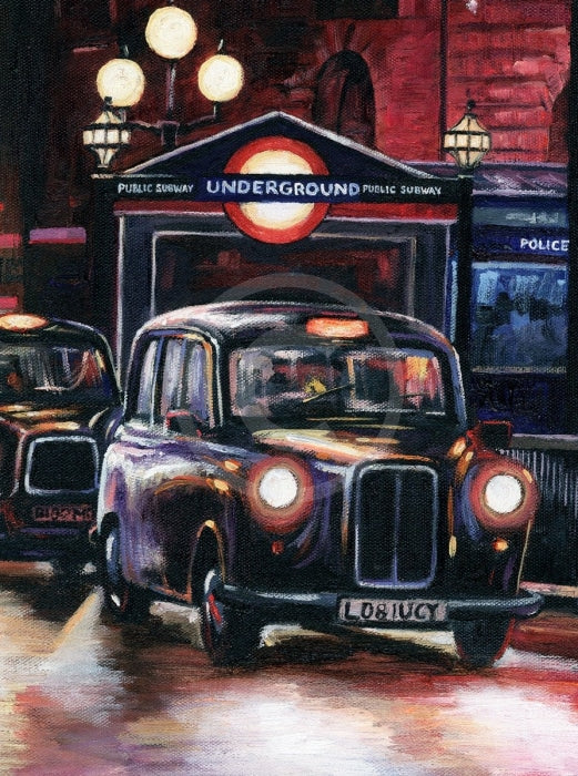 London Taxi by Mark Braithwaite 