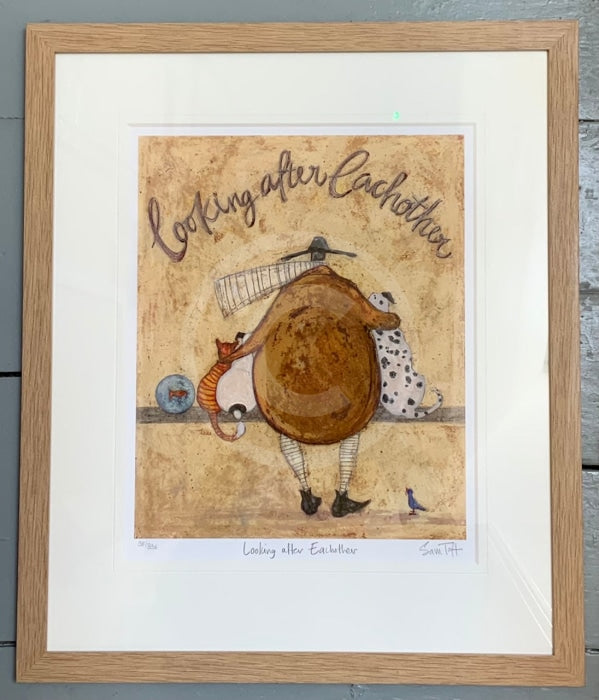 Looking After Eachother Limited Edition By Sam Toft