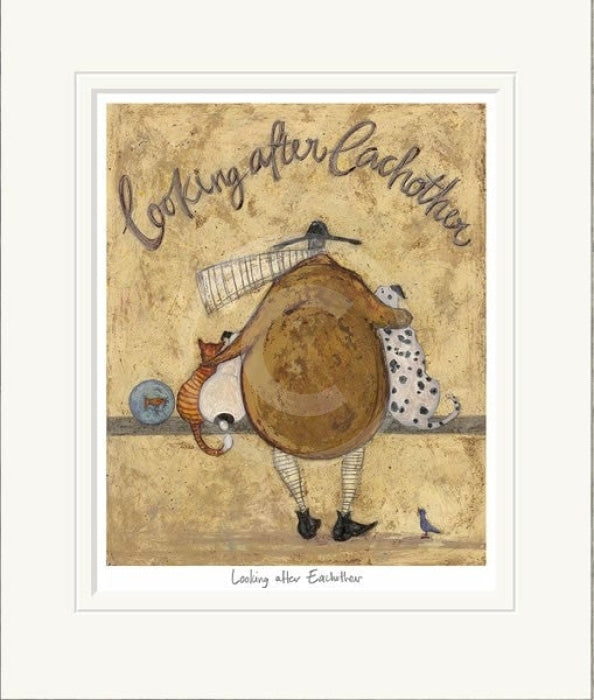 Looking After Eachother LIMITED EDITION by Sam Toft