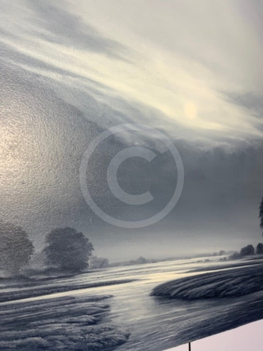 Misty Solace ORIGINAL PAINTING by Mark Duffin-Unframed