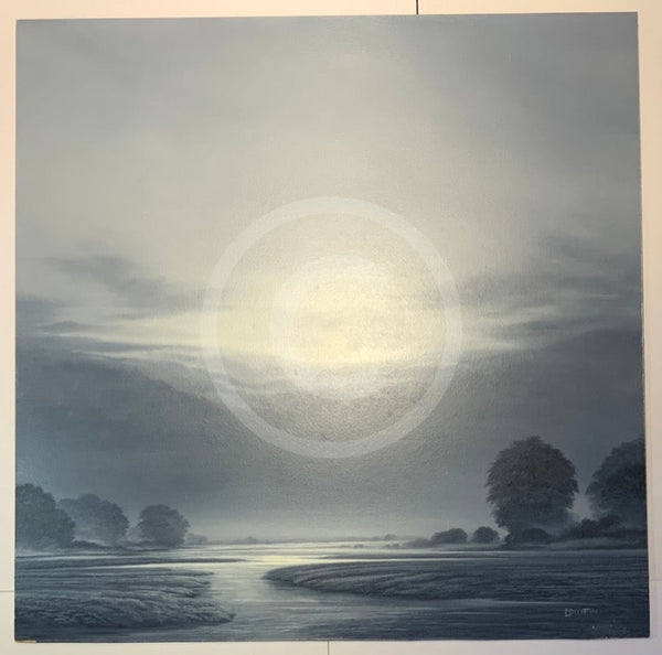Misty Solace ORIGINAL PAINTING by Mark Duffin-Unframed