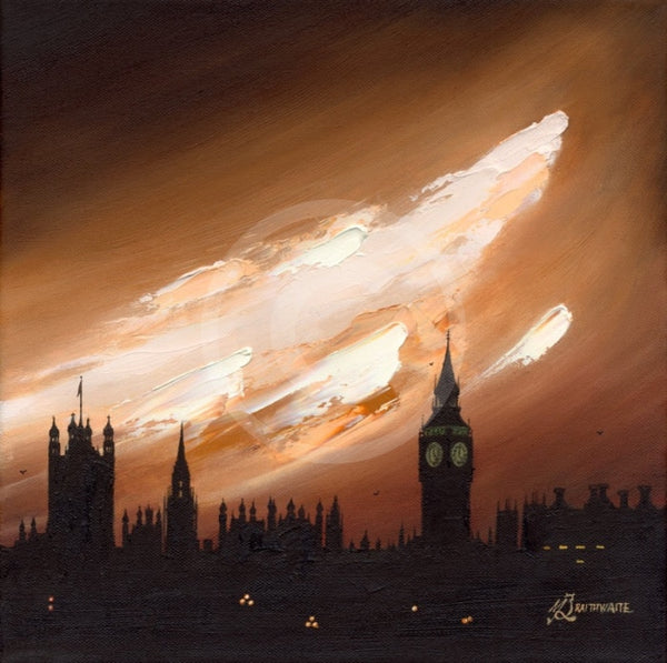 Mocha Skies, Westminster, London by Mark Braithwaite