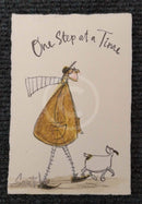 One Step at a Time… Miniature ORIGINAL by Sam Toft