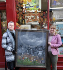 ORIGINAL Bill Tolley Painting, Let It Rain, Let It Rain, Let It Rain SECONDARY MARKET at The Braithwaite Gallery