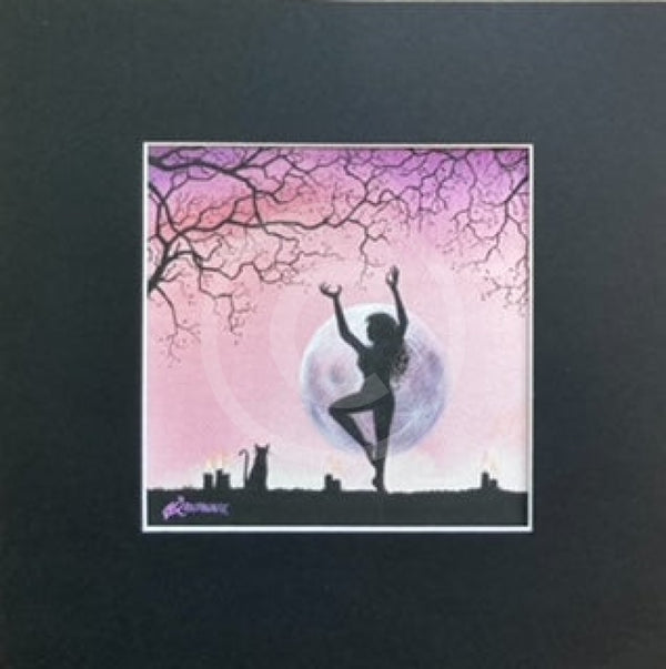 ORIGINAL From the Shadows; Pink Moon, Worship 4 by Mark Braithwaite