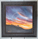 Original Indigo Sunset North York Moors By Mark Braithwaite