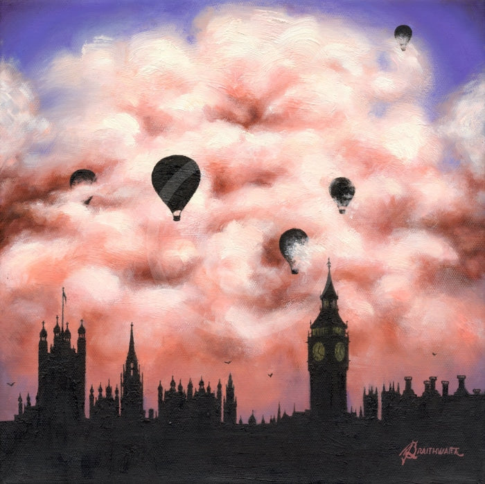 Marshmallow Skies, Westminster, London by Mark Braithwaite