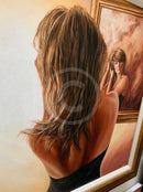 ORIGINAL Painting Thoughtful Reflection 2 by Mark Braithwaite