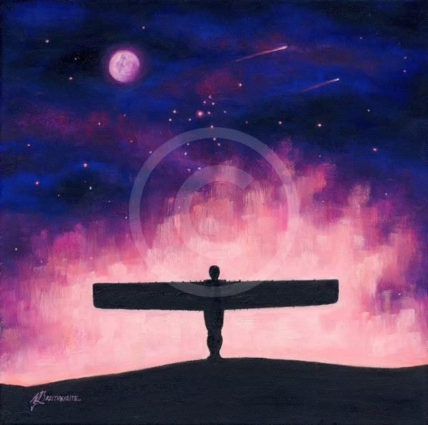 Starry Night, Angel of the North, Perseus by Mark Braithwaite