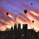 Purple Haze, York Minster from the City Walls by Mark Braithwaite