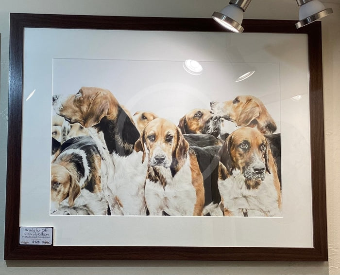 Ready For Off Foxhounds By Nicola Gillyon