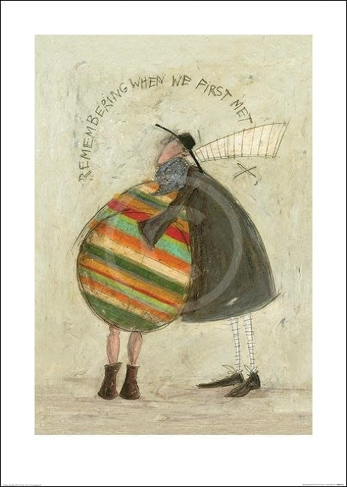 Remembering When We First Met By Sam Toft 500 X 700Mm